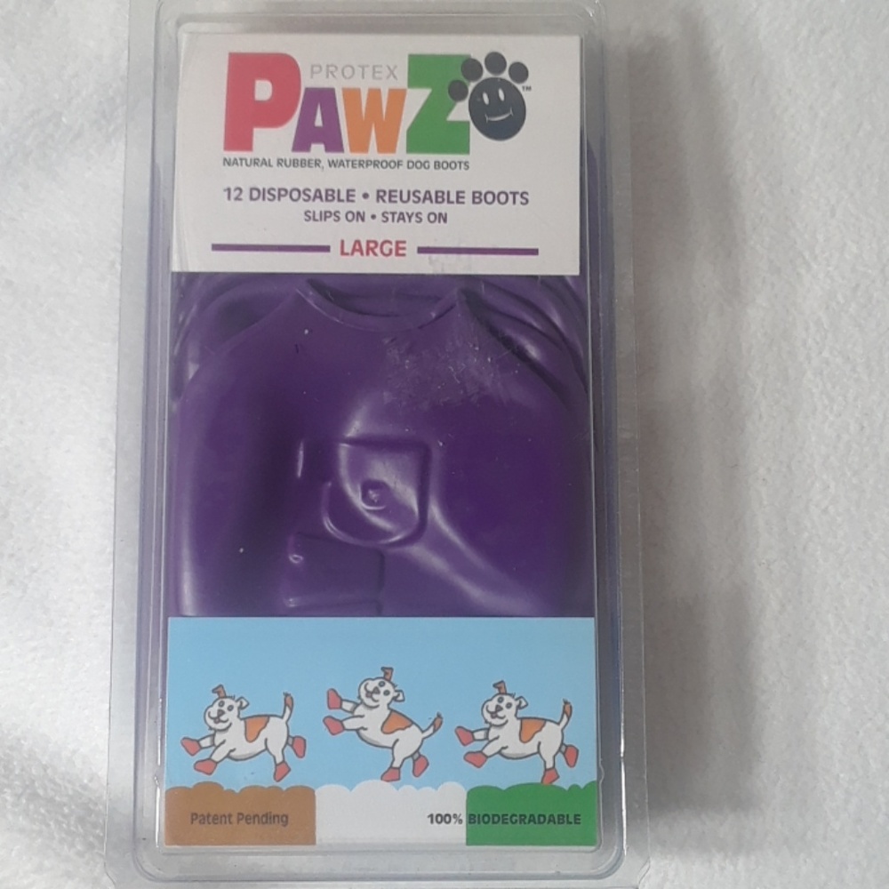 PawZ 12 disposible reusable dog rubber boots